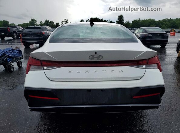 KMHLS4DG6RU753121 2024 HYUNDAI ELANTRA White უკანა ხედი