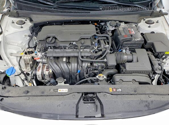 KMHLS4DG6RU753121 2024 HYUNDAI ELANTRA White უკანა სალონის ხედი