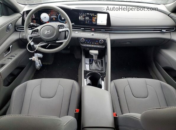 KMHLS4DG6RU753121 2024 HYUNDAI ELANTRA White წინა პანელის ხედი