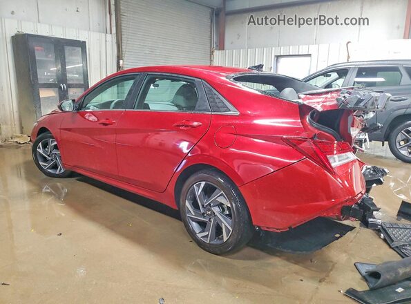 KMHLS4DG6RU754897 2024 HYUNDAI ELANTRA Red Rear left