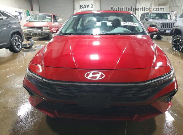 KMHLS4DG6RU754897 2024 HYUNDAI ELANTRA Red Front view
