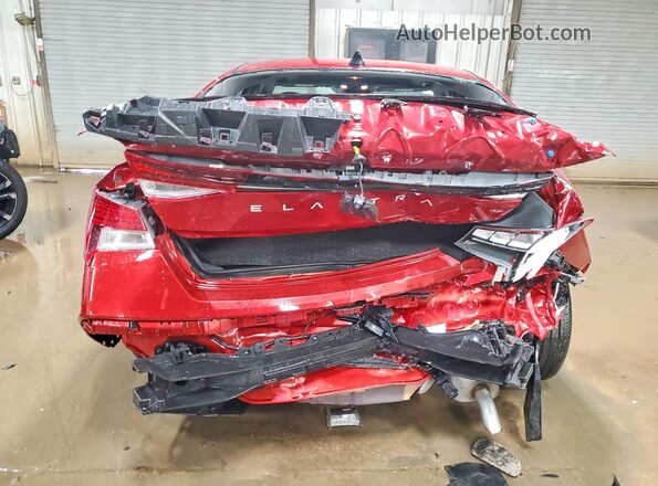KMHLS4DG6RU754897 2024 HYUNDAI ELANTRA Red Rear view