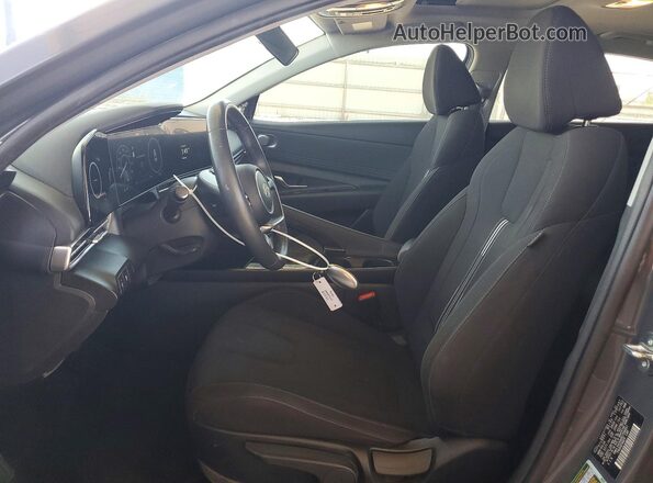 KMHLS4DG6RU758951 2024 HYUNDAI ELANTRA Gray Widok wnętrza z przodu
