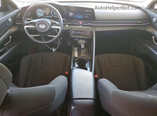 KMHLS4DG6RU758951 2024 HYUNDAI ELANTRA Gray Widok deski rozdzielczej