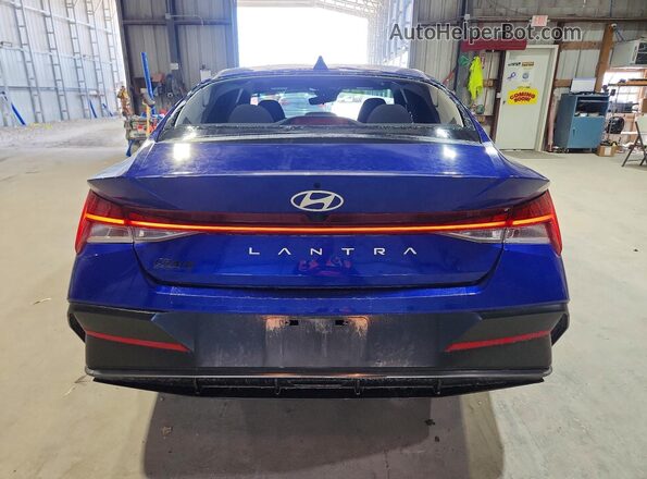 KMHLS4DG6RU791352 2024 HYUNDAI ELANTRA Blue Вид ззаду