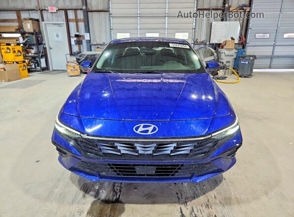 KMHLS4DG6RU791352 2024 HYUNDAI ELANTRA Blue Вид спереду
