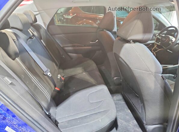 KMHLS4DG6RU791352 2024 HYUNDAI ELANTRA Blue Вид задніх сидінь