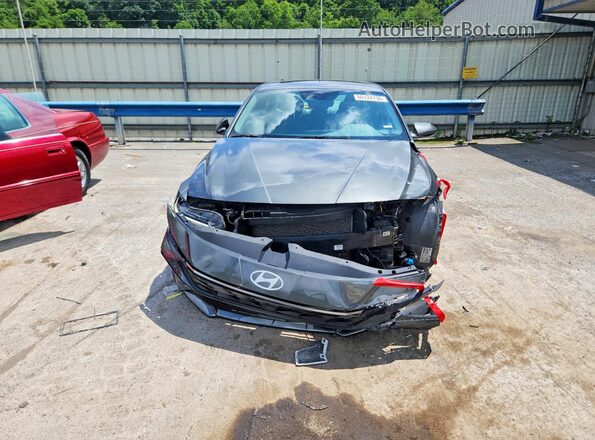 KMHLS4DG6RU841375 2024 HYUNDAI ELANTRA Gray წინა ხედი