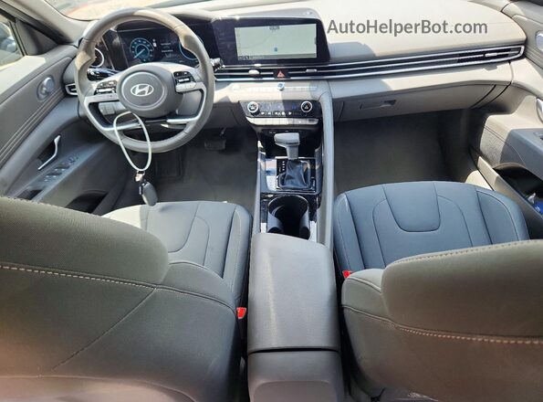 KMHLS4DG6RU841375 2024 HYUNDAI ELANTRA Gray წინა პანელის ხედი