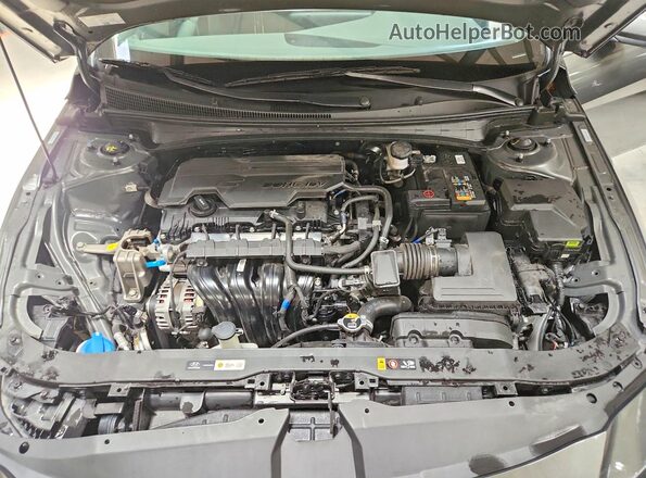 KMHLS4DG6SU000503 2025 HYUNDAI ELANTRA Gray Вид задньої частини салону