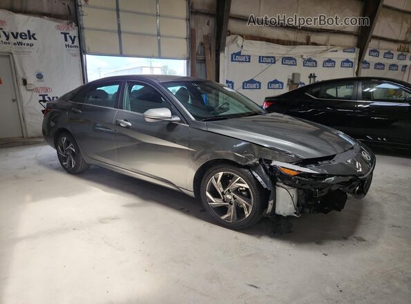KMHLS4DG6SU000503 2025 HYUNDAI ELANTRA Gray Панорамний вид салону 360°