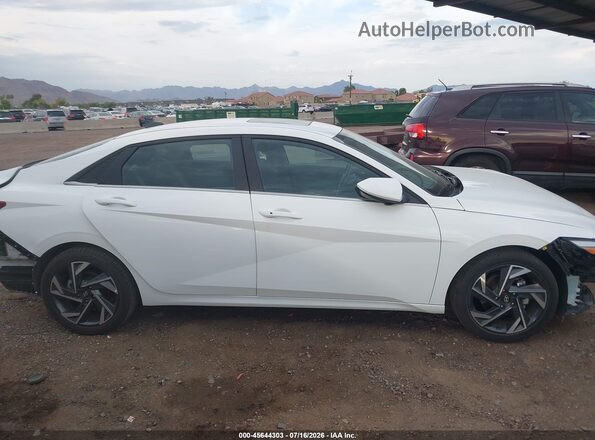 KMHLS4DG6SU007760 2025 HYUNDAI ELANTRA White 360 interior view