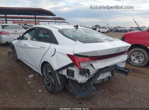 KMHLS4DG6SU007760 2025 HYUNDAI ELANTRA White Rear left