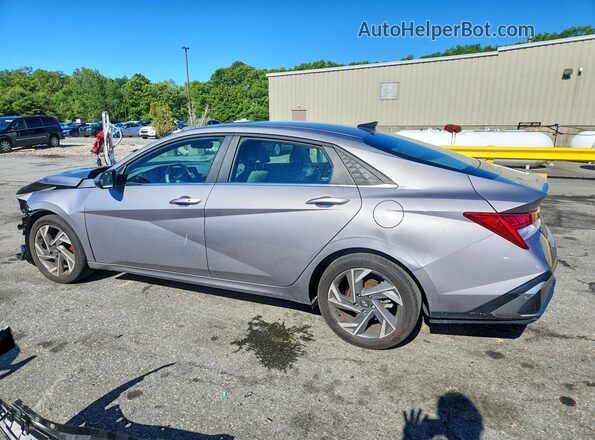 KMHLS4DG6SU856478 2025 HYUNDAI ELANTRA Silver Trasero izquierdo