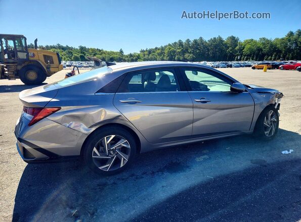 KMHLS4DG6SU856478 2025 HYUNDAI ELANTRA Silver Trasero derecho