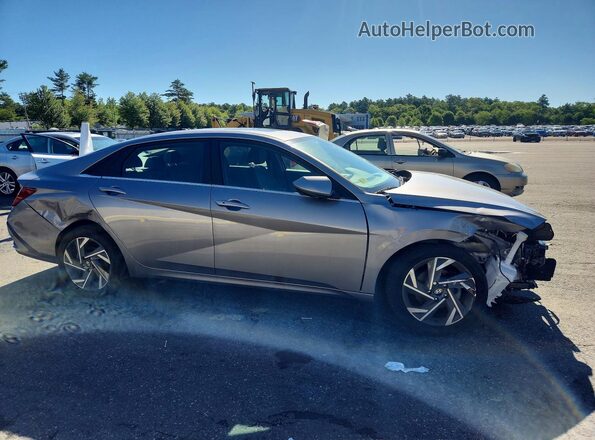 KMHLS4DG6SU856478 2025 HYUNDAI ELANTRA Silver Delantero derecho