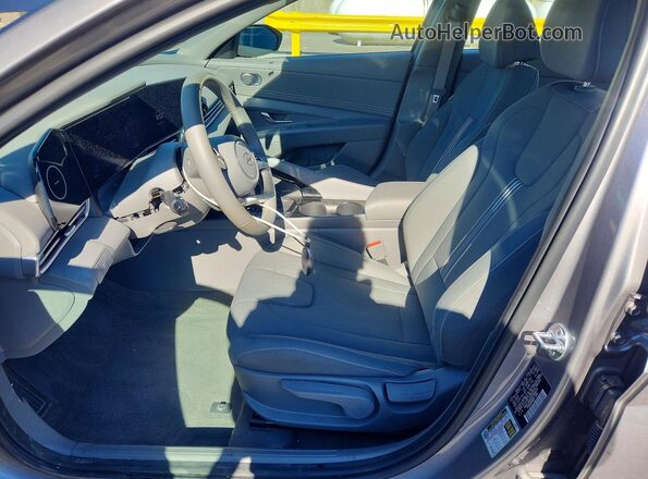 KMHLS4DG6SU856478 2025 HYUNDAI ELANTRA Silver Vista interior delantera