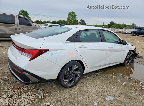 KMHLS4DG6SU859624 2025 HYUNDAI ELANTRA White უკანა მარჯვენა