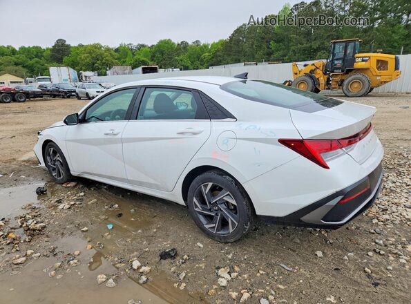 KMHLS4DG6SU859624 2025 HYUNDAI ELANTRA White უკანა მარცხენა