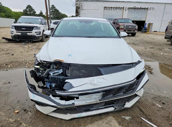 KMHLS4DG6SU859624 2025 HYUNDAI ELANTRA White წინა ხედი
