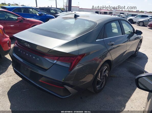 KMHLS4DG6SU861826 2025 HYUNDAI ELANTRA Gray Rear right