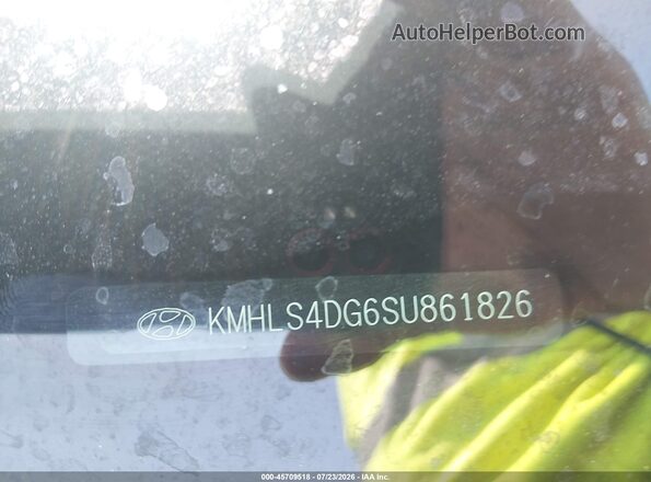 KMHLS4DG6SU861826 2025 HYUNDAI ELANTRA Gray Engine compartment view