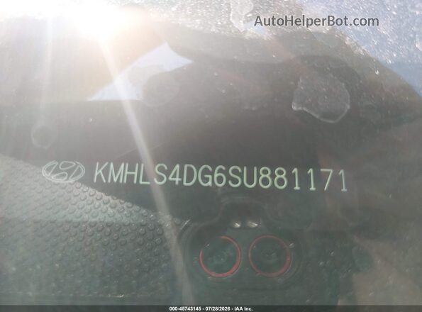 KMHLS4DG6SU881171 2025 HYUNDAI ELANTRA Черный Вид подкапотного пространства