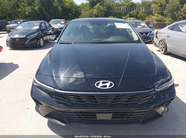 KMHLS4DG6SU881171 2025 HYUNDAI ELANTRA Черный Вид щитка приборов
