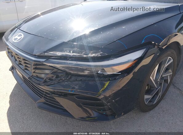 KMHLS4DG6SU881171 2025 HYUNDAI ELANTRA Черный Вид спереди
