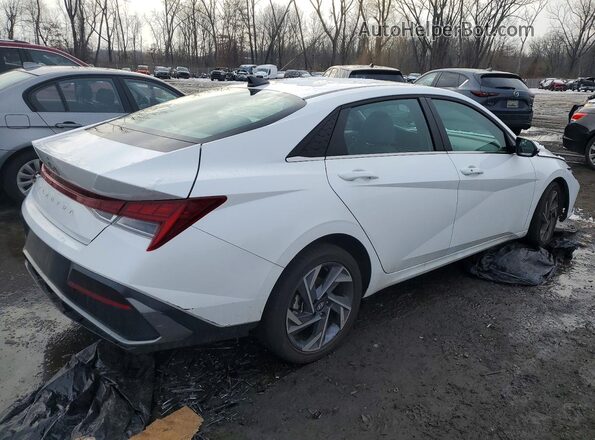 KMHLS4DG6SU949789 2025 HYUNDAI ELANTRA White Հետևի աջ