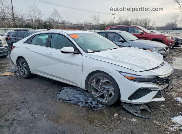 KMHLS4DG6SU949789 2025 HYUNDAI ELANTRA White Առջևի աջ