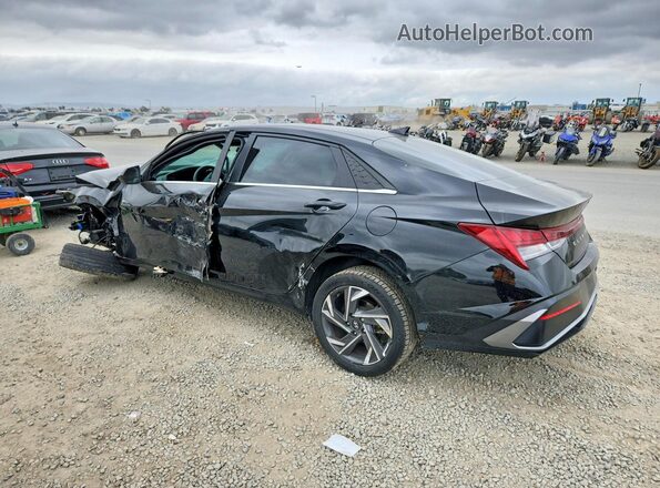 KMHLS4DG7RU653142 2024 HYUNDAI ELANTRA Черный Задняя левая четверть