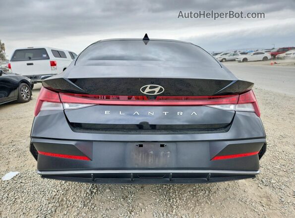 KMHLS4DG7RU653142 2024 HYUNDAI ELANTRA Черный Вид сзади