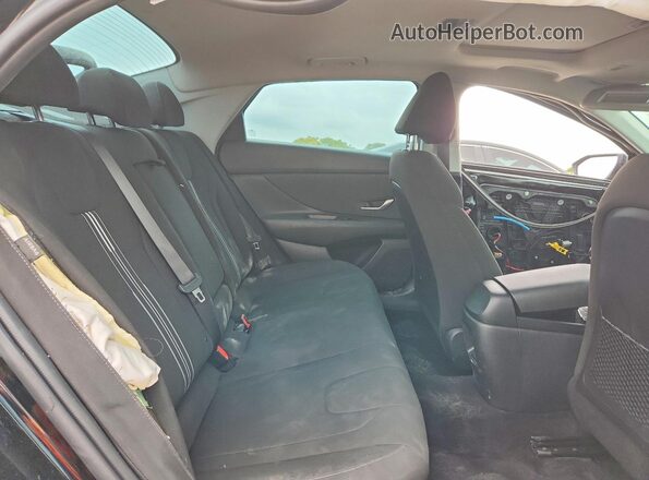 KMHLS4DG7RU653142 2024 HYUNDAI ELANTRA Черный Вид задних сидений