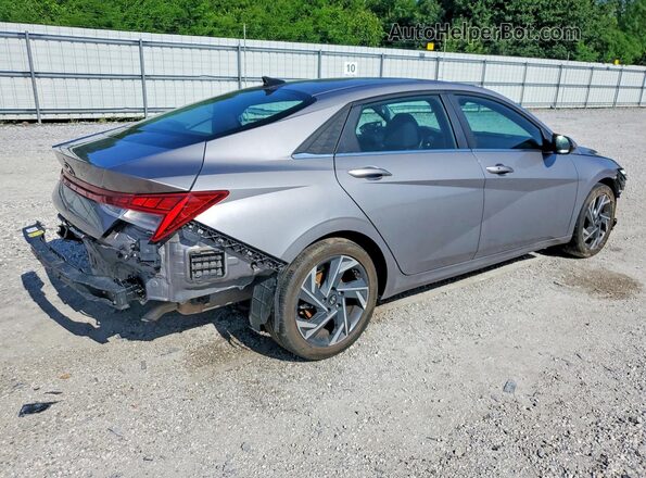 KMHLS4DG7RU688991 2024 HYUNDAI ELANTRA Gray Հետևի աջ