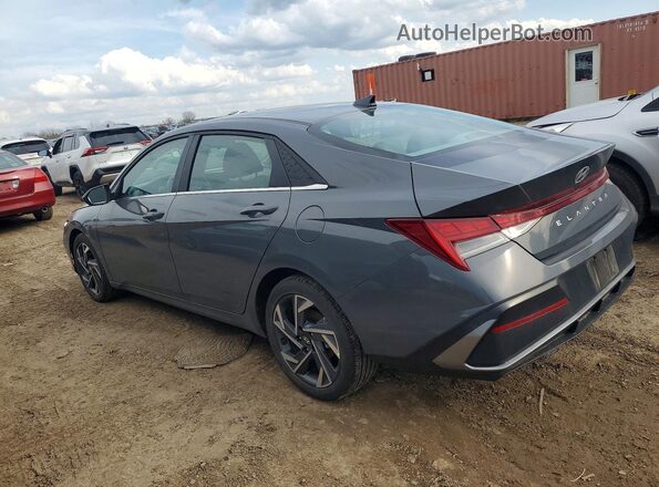 KMHLS4DG7RU718636 2024 HYUNDAI ELANTRA Gray Հետևի ձախ