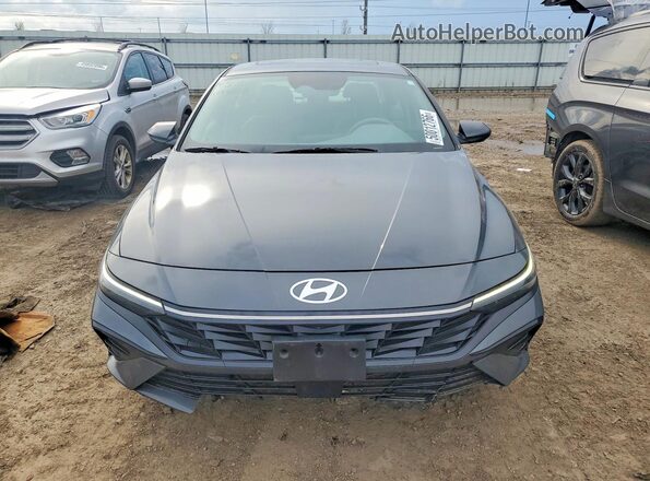 KMHLS4DG7RU718636 2024 HYUNDAI ELANTRA Gray Դիմացի տեսք