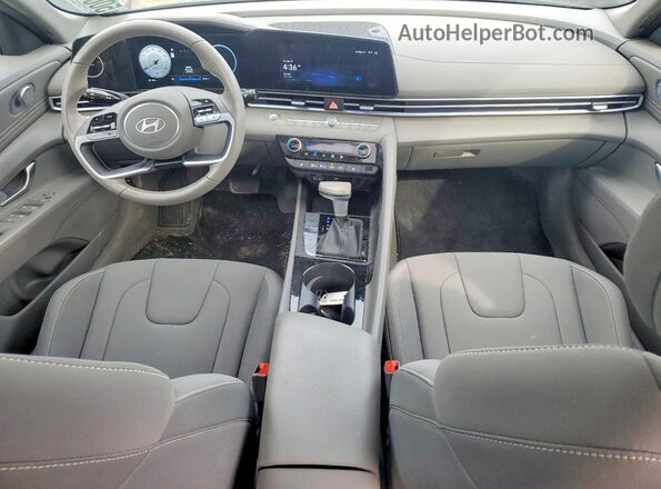 KMHLS4DG7RU718636 2024 HYUNDAI ELANTRA Gray Առջևի վահանակի տեսք