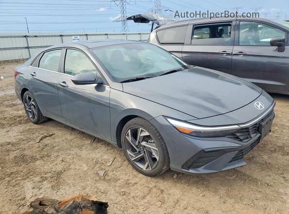 KMHLS4DG7RU718636 2024 HYUNDAI ELANTRA Gray Առջևի աջ