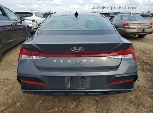 KMHLS4DG7RU718636 2024 HYUNDAI ELANTRA Gray Հետևի տեսք