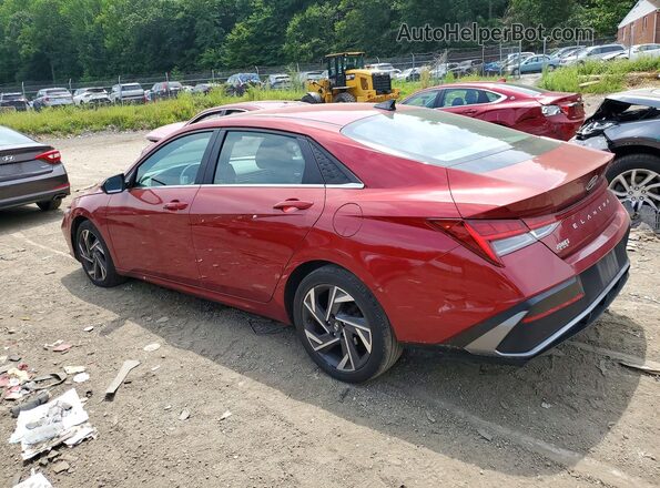 KMHLS4DG7RU733508 2024 HYUNDAI ELANTRA Красный Задняя левая четверть