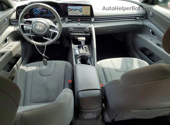 KMHLS4DG7RU733508 2024 HYUNDAI ELANTRA Красный Вид панели приборов