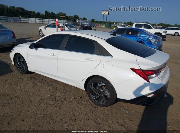 KMHLS4DG7RU838131 2024 HYUNDAI ELANTRA White Trasero izquierdo