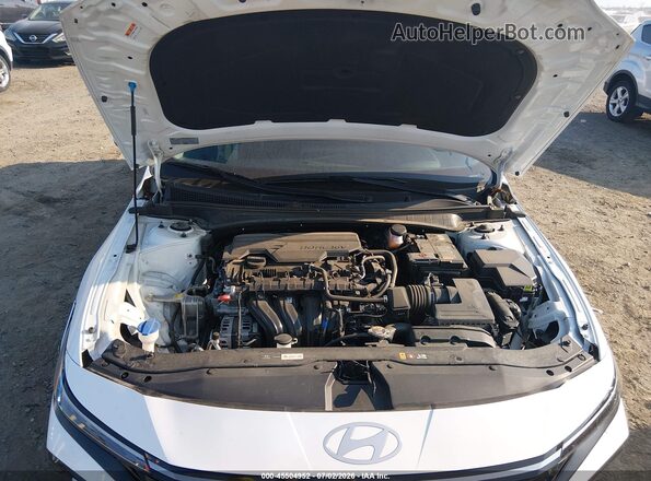 KMHLS4DG7RU838131 2024 HYUNDAI ELANTRA White Vista trasera