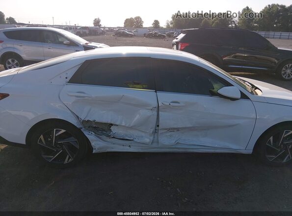 KMHLS4DG7RU838131 2024 HYUNDAI ELANTRA White Vista frontal