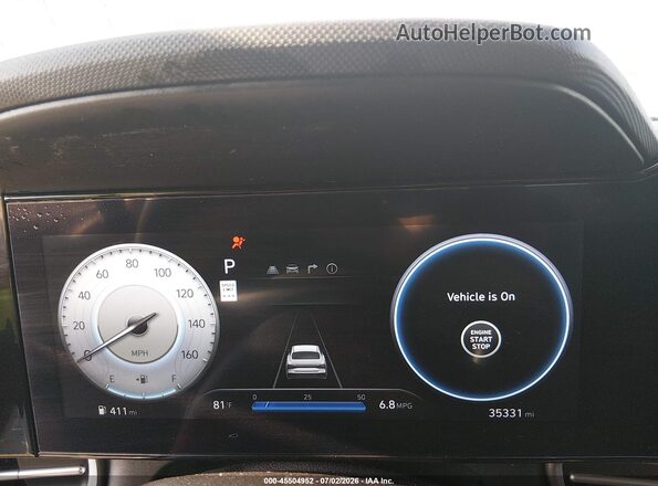 KMHLS4DG7RU838131 2024 HYUNDAI ELANTRA White Vista de los asientos traseros