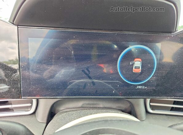 KMHLS4DG7SU854156 2025 HYUNDAI ELANTRA Gray Widok zestawu wskaźników