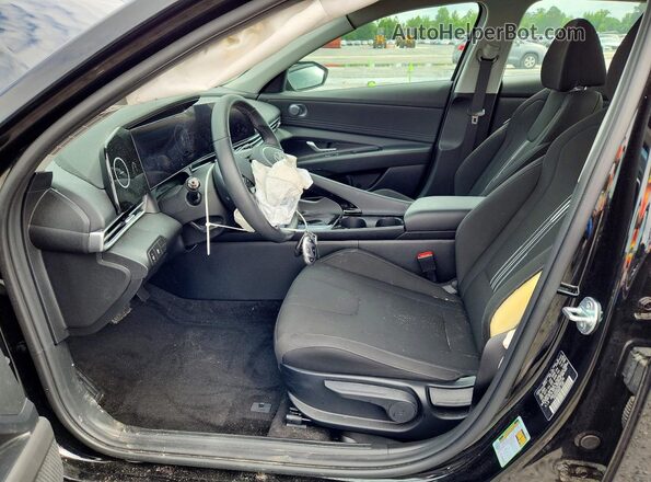 KMHLS4DG7SU854156 2025 HYUNDAI ELANTRA Gray Widok wnętrza z przodu