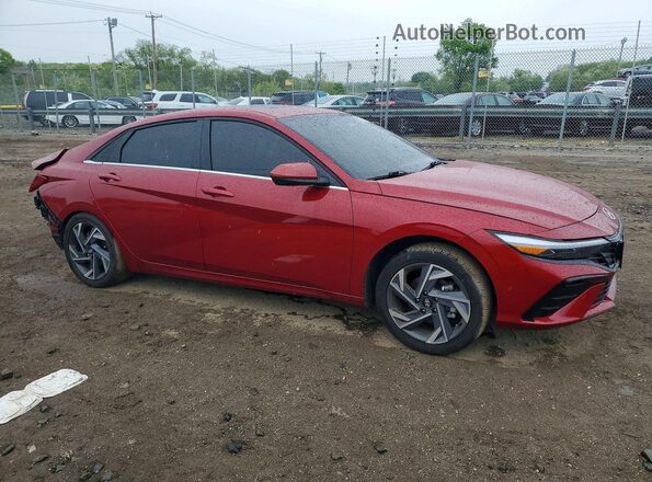 KMHLS4DG7SU905820 2025 HYUNDAI ELANTRA Red Front right