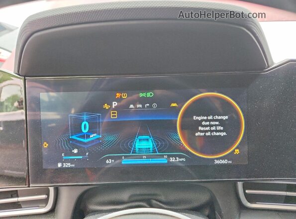 KMHLS4DG7SU905820 2025 HYUNDAI ELANTRA Red Instrument cluster view